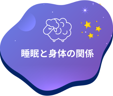 睡眠と身体の関係